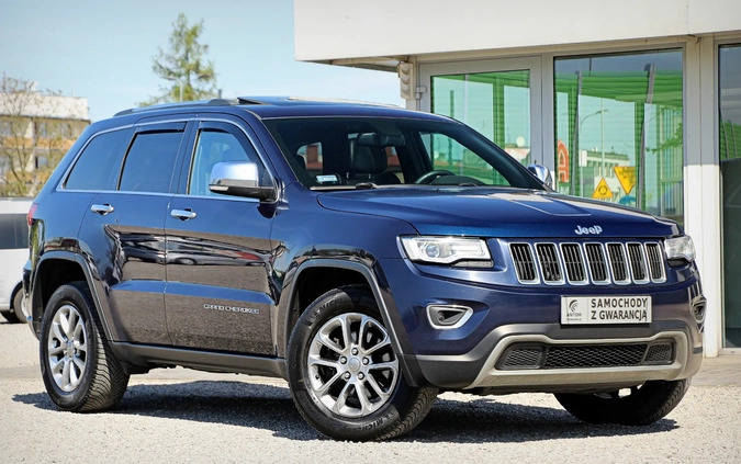 Jeep Grand Cherokee cena 99900 przebieg: 123600, rok produkcji 2015 z Krzanowice małe 596